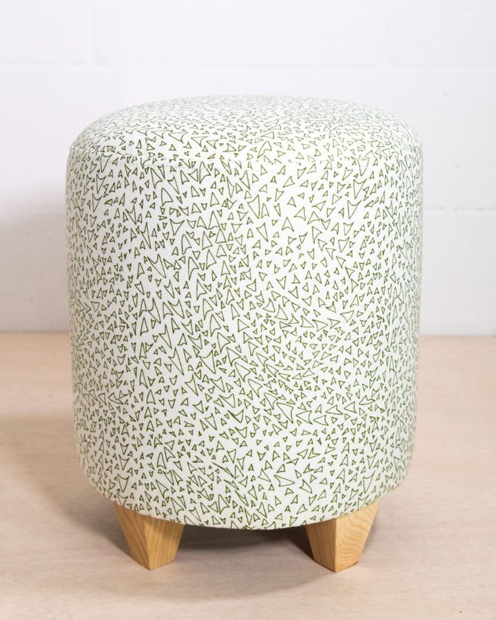 Basilone in Cereus Small Round Ottoman - at300nelson