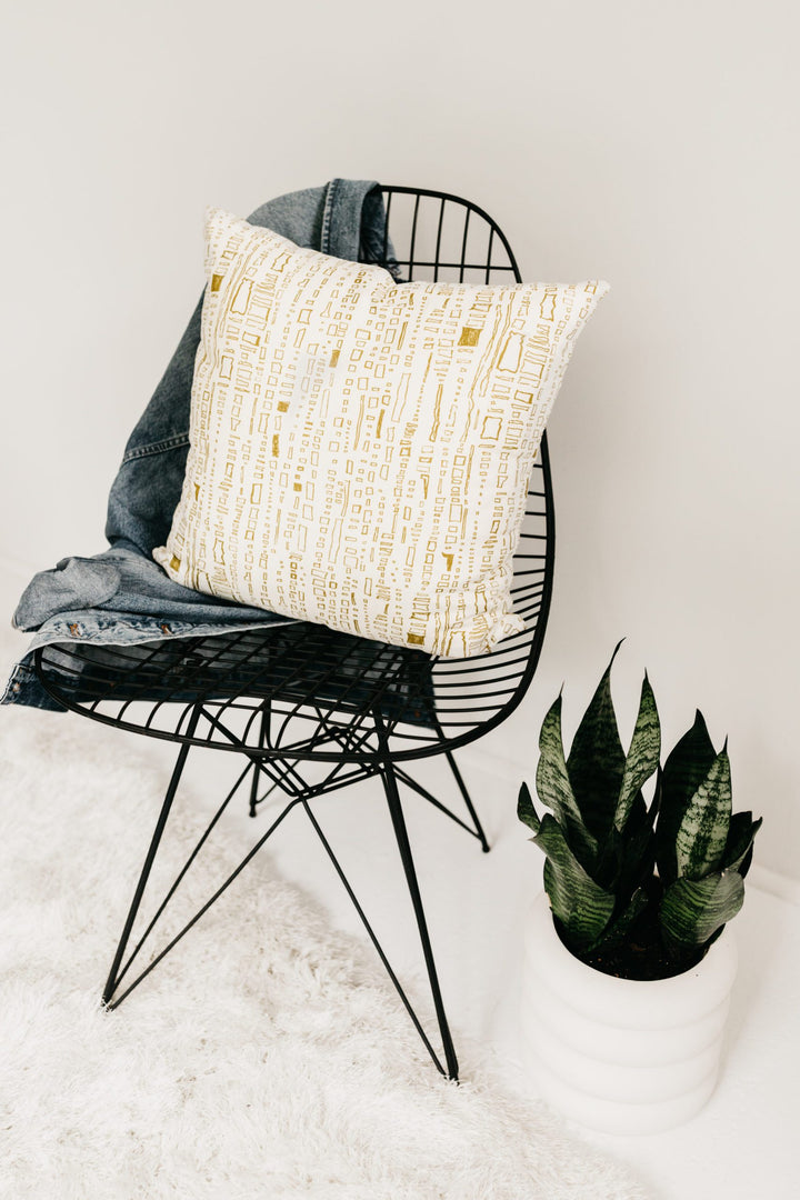 Capistrano in Halcyon 18" x 18" Pillow - at300nelson