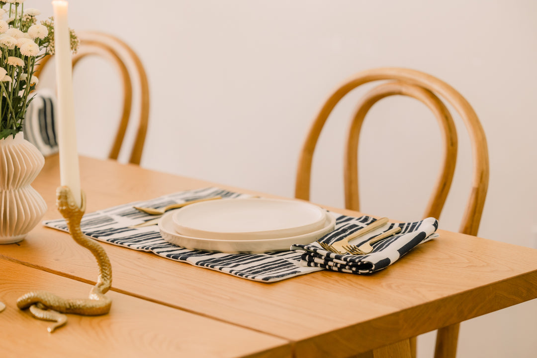 Marguerite in Indigo - Napkin - at300nelson