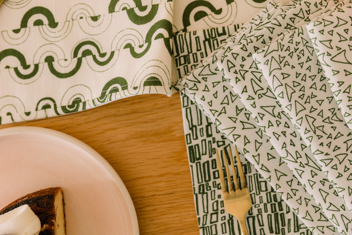 Basilone in Cereus - Pair of Napkins - at300nelson