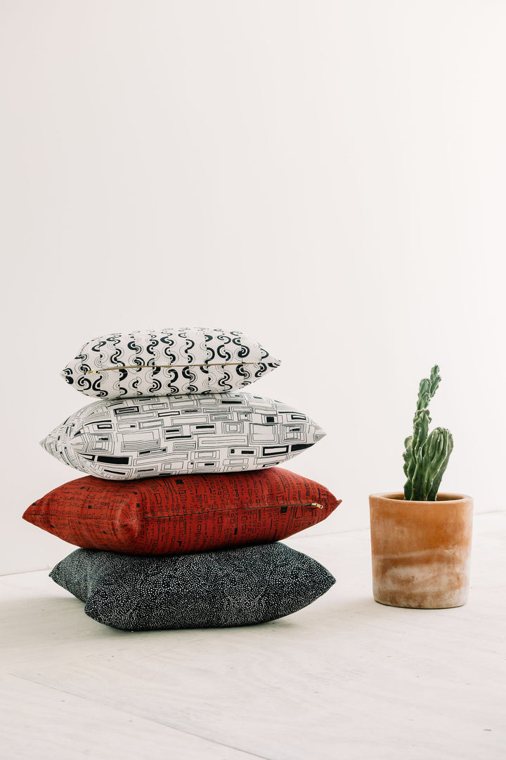 Capistrano in Dark Saffron 24" x 24" Pillow - at300nelson