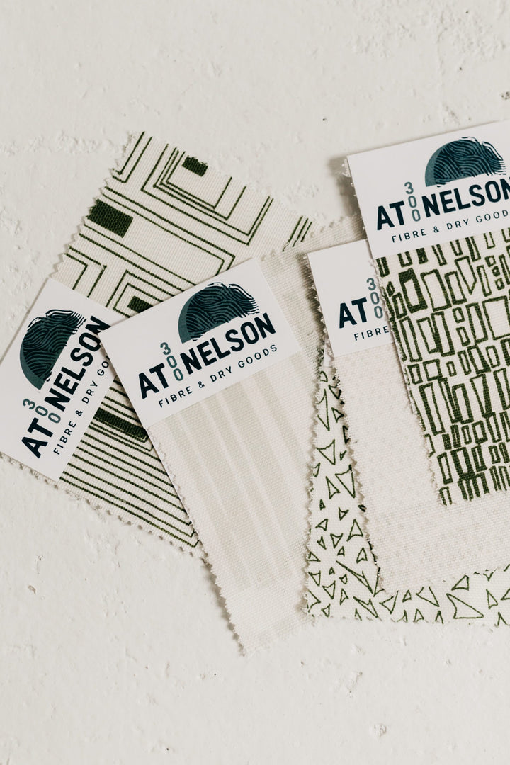 The Daily Greens - Fabric Swatch Set - at300nelson