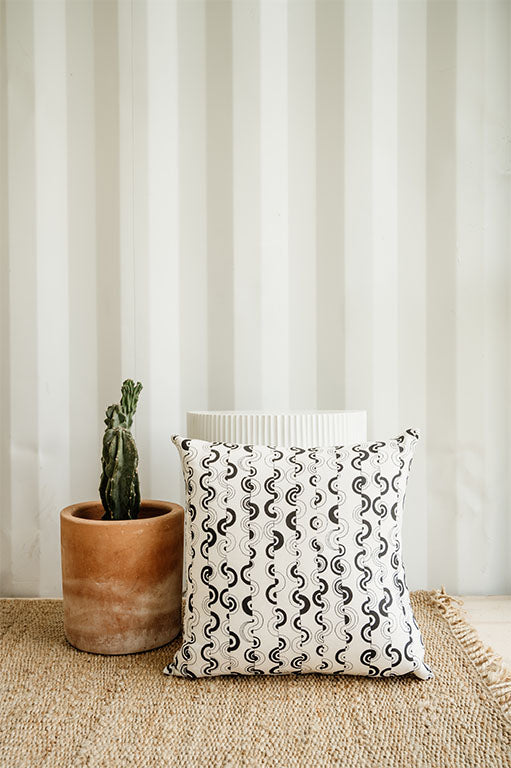 Ortega in Clairvoyant 20" x 20" Pillow - at300nelson