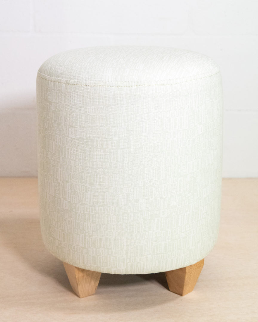 Leucadia in Eleuthera Small Round Ottoman - at300nelson