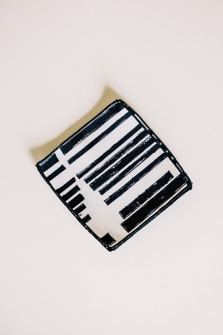 Marguerite in Clairvoyant 5" x 5" Cocktail Napkin - Set of 4