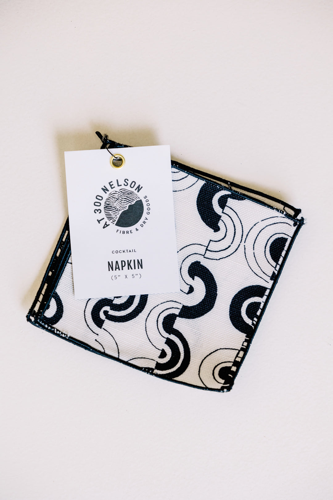 Ortega in Clairvoyant 5" x 5" Cocktail Napkin - Set of 4