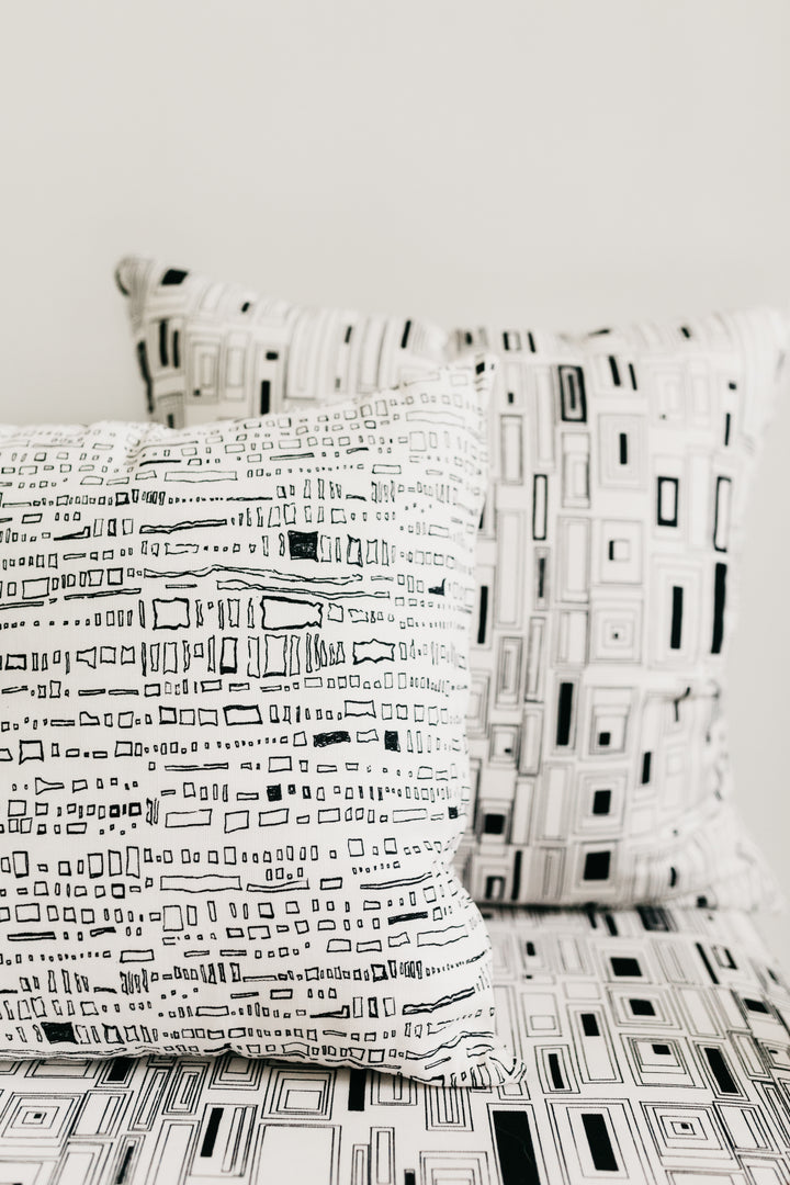 Cristianitos in Clairvoyant 24" x 24" Pillow - at300nelson