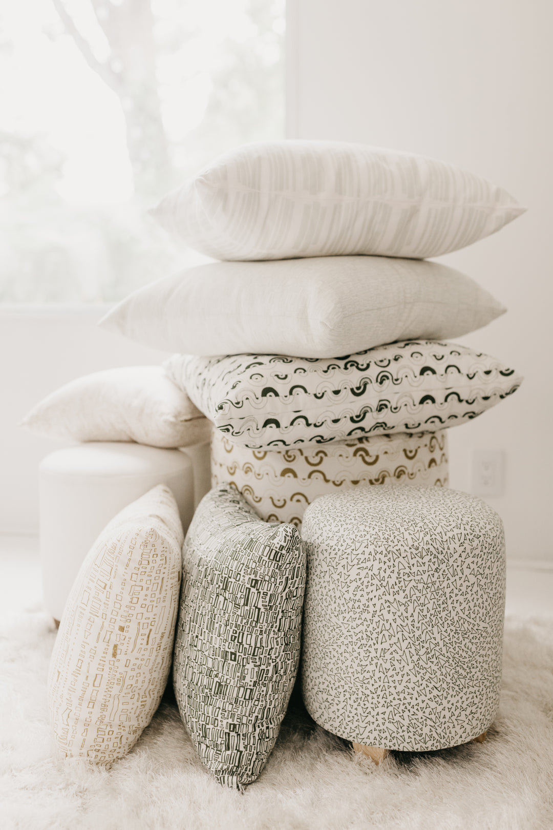 Leucadia in Eleuthera 24" x 24" Pillow - at300nelson