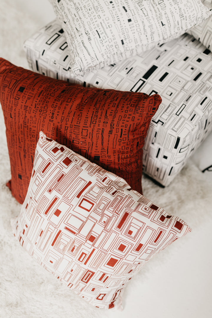 Capistrano in Dark Saffron 24" x 24" Pillow - at300nelson