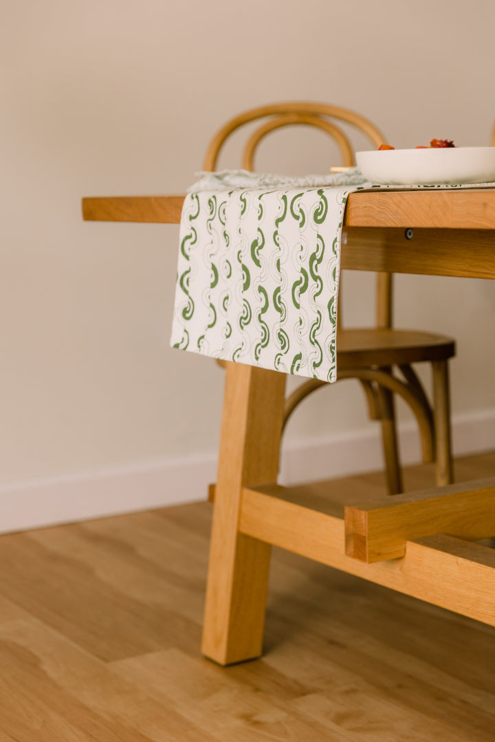 Ortega in Cereus 14" x 90" Table Runner - at300nelson