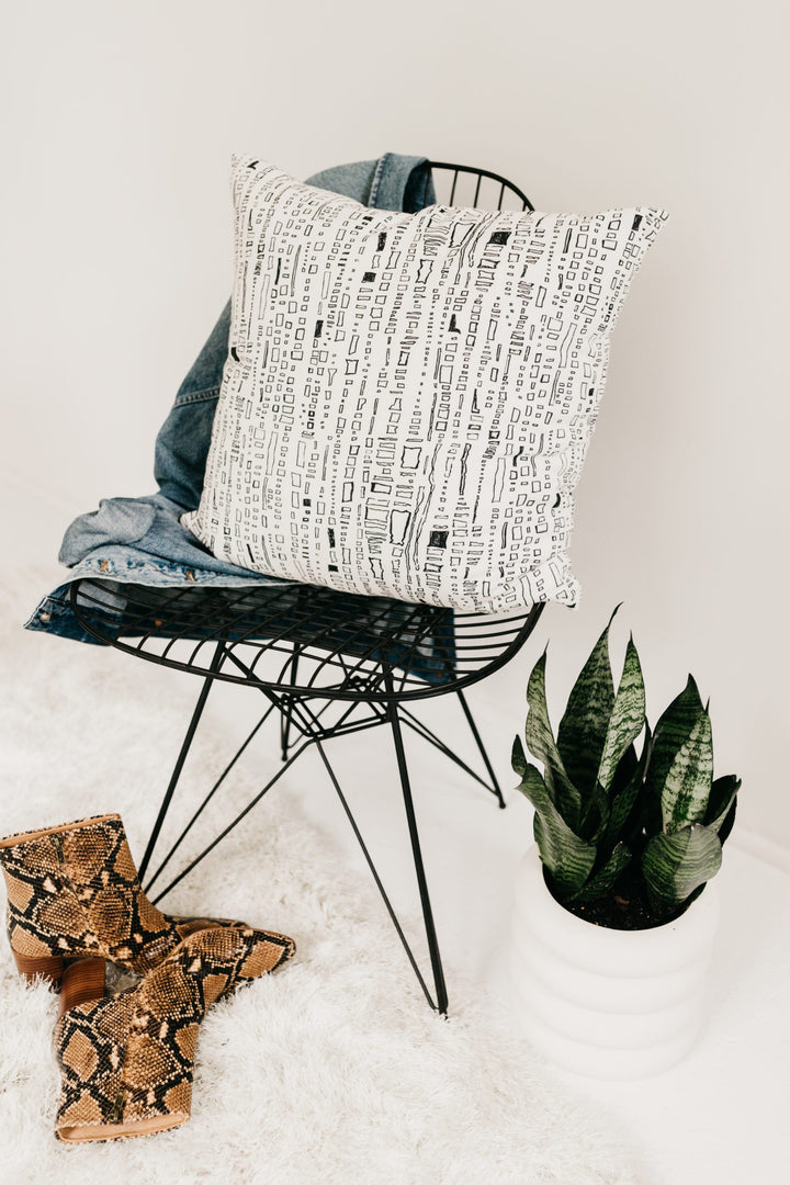 Capistrano in Clairvoyant 20" x 20" Pillow - at300nelson